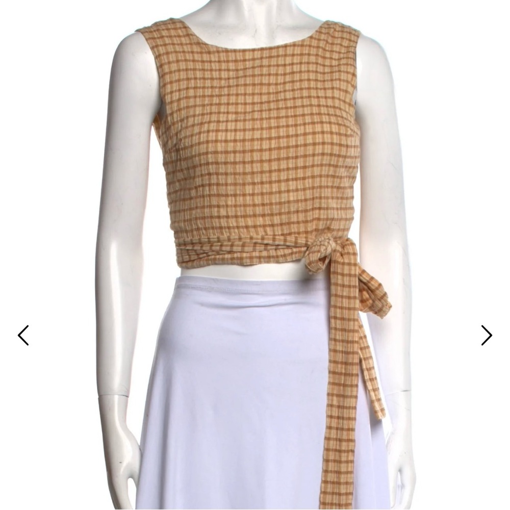 Paloma Wool busta gingham Top